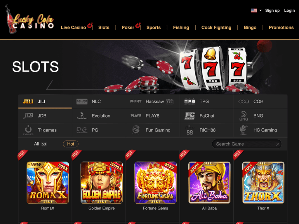 Lucky Cola Online Casino Games