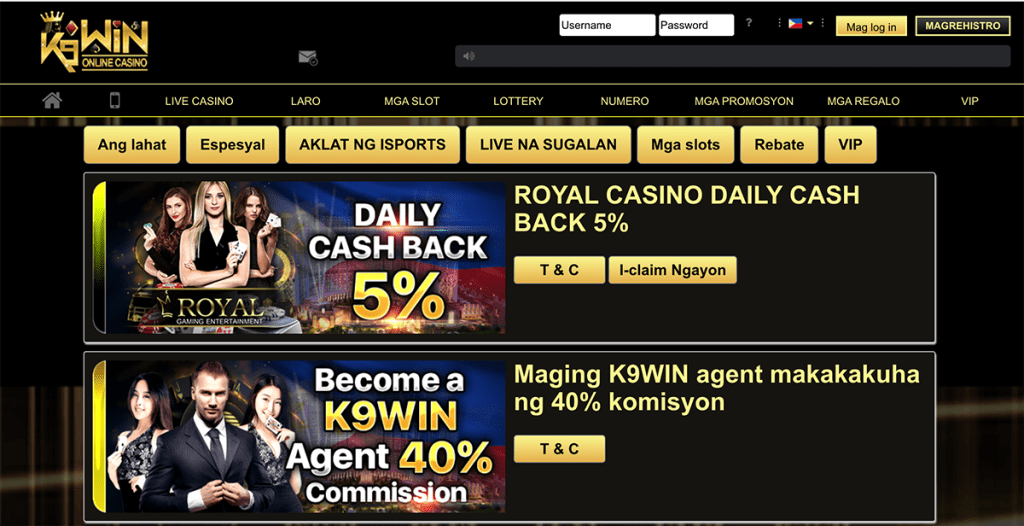 K9Win Bonuses and VIP Status